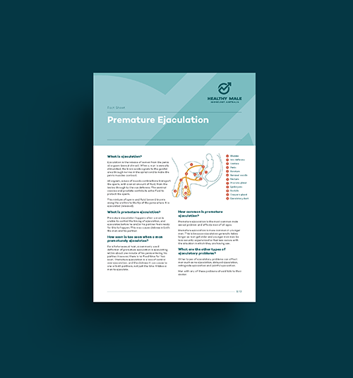 Premature Ejaculation Fact Sheet Tile Image