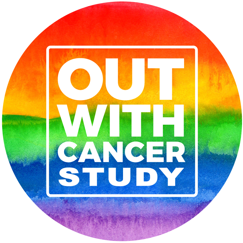 Out with cancer logo